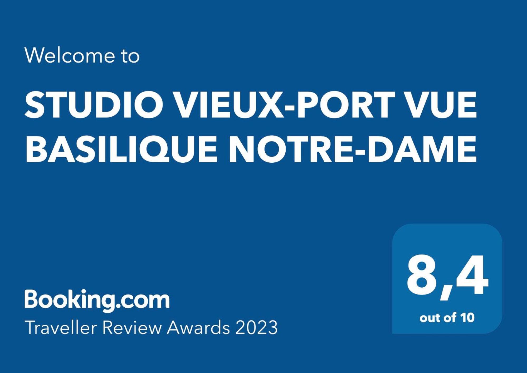 Studio Vieux-Port Vue Basilique Notre-Dame Μασσαλία Εξωτερικό φωτογραφία